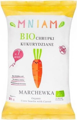 Maischips Karotte glutenfrei BIO 55 g YUM