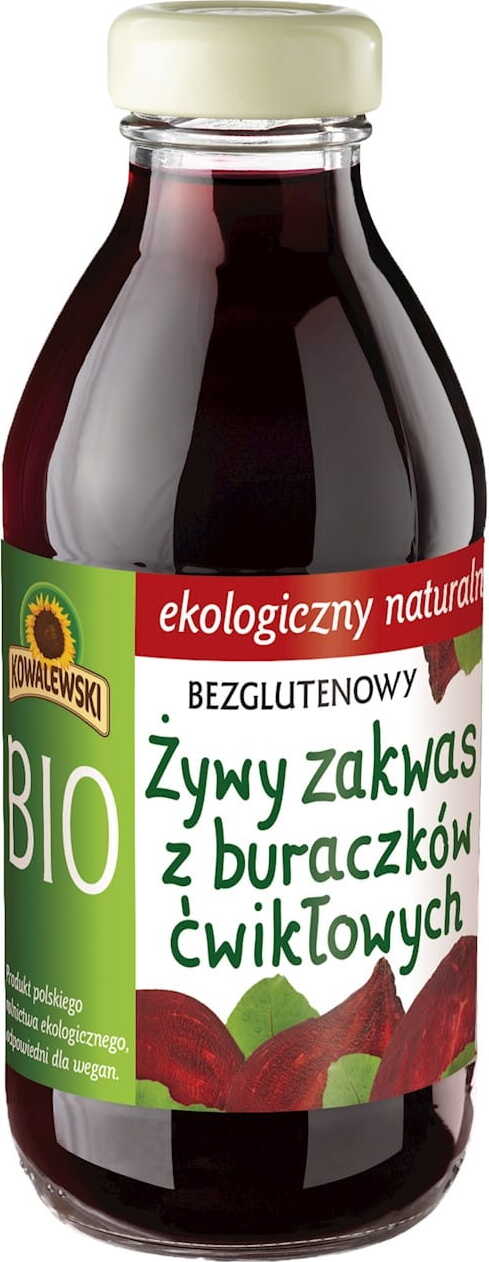 Glutenfreier Rote-Bete-Sauerteig BIO 320 ml - KOWALEWSKI