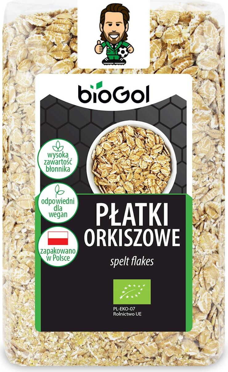 Dinkelflocken BIO 300 g - BIOGOL