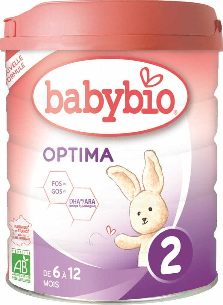 Nächste Milch von 6 bis 12 Monaten BIO 800 g BABYBIO