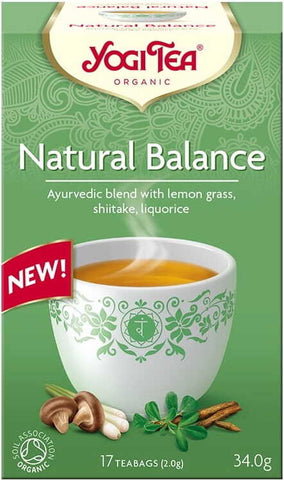 Natural Balance Tee mit Shiitake BIO (17 x 2 g) 34 g - YOGI TEA