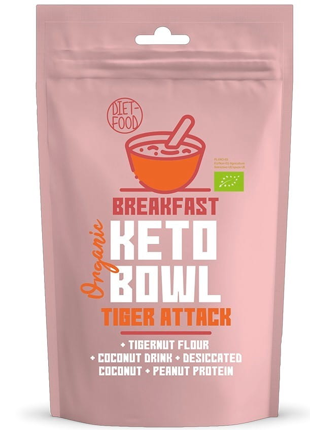 Keto Bowl Tiger Attack BIO 200 g - DIÄTISCHE LEBENSMITTEL