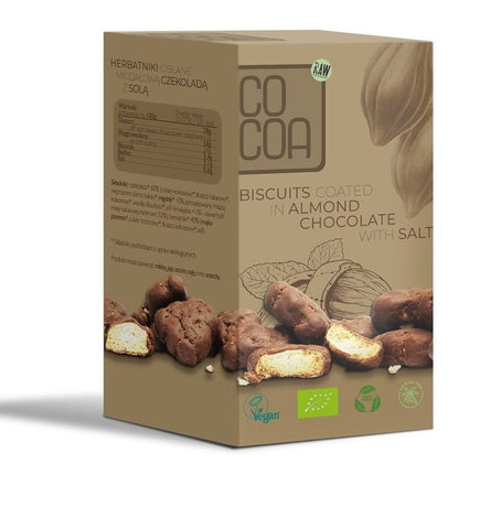 Mandel-Schoko-Minikekse mit BIO-Salz 80 g - COCOA