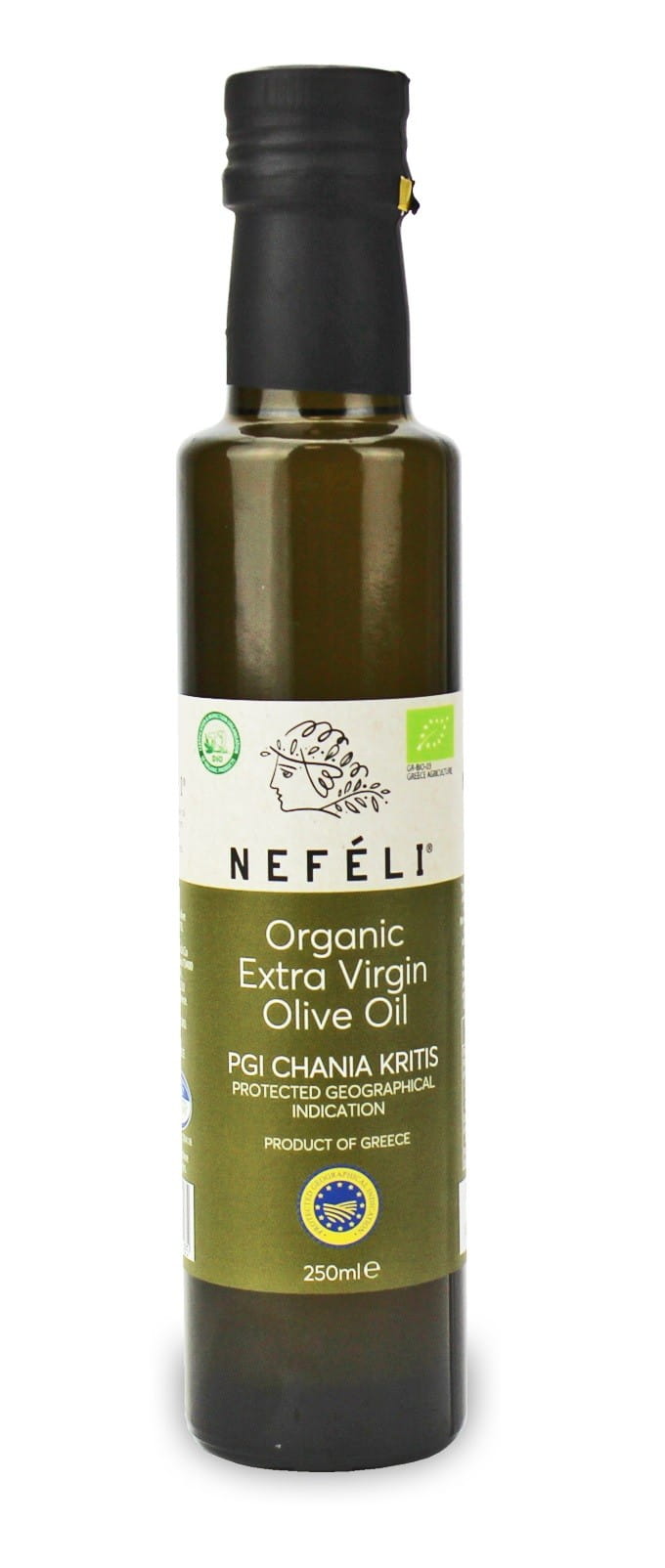Natives Olivenöl extra Kreta g.g.A. BIO 250 ml - NEFELI