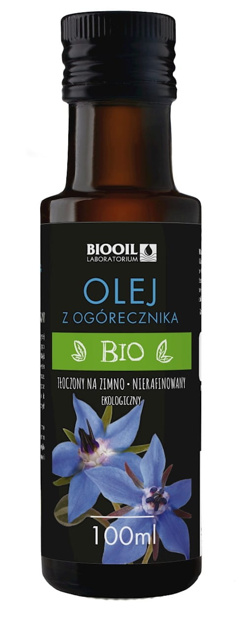 Kaltgepresstes Borretschöl BIO 100 ml - BIOOIL