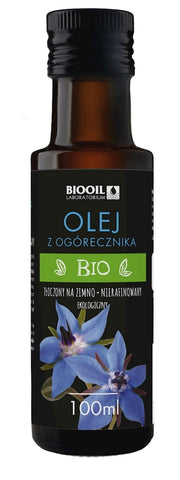 Kaltgepresstes Borretschöl BIO 100 ml - BIOOIL