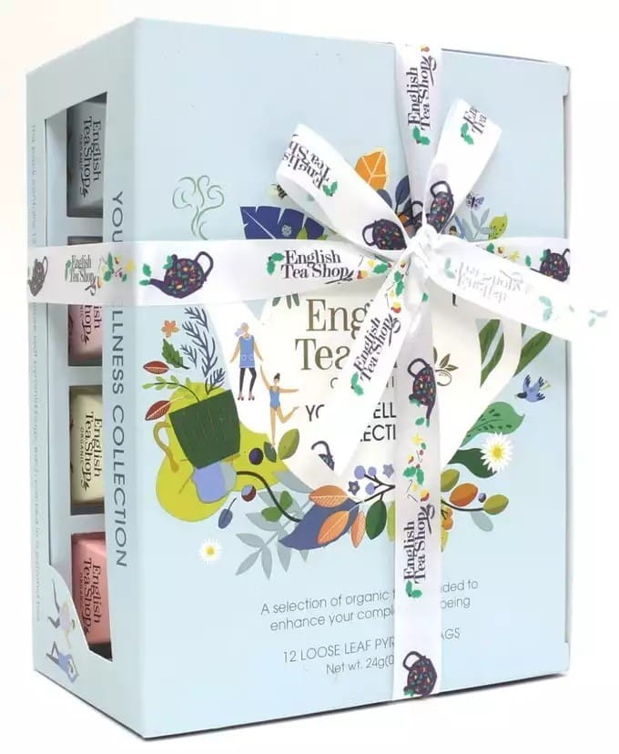 Ein Set Wellness-Pyramidentees (12x2) BIO 24 g ENGLISH TEA SHOP