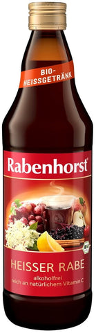 Warmes Apfel-Winter-Würzgetränk - Holunder - Honig BIO 750 ml - RABENHORST