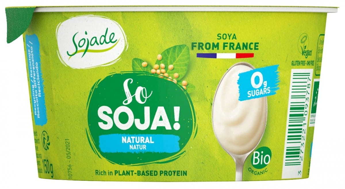 Natürliches Sojaprodukt ohne Zucker Glutenfrei BIO 150 g - SOJADE
