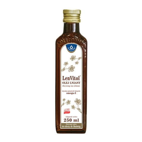 Lenvitol kaltgepresstes Leinöl 250ml OLEOFARM