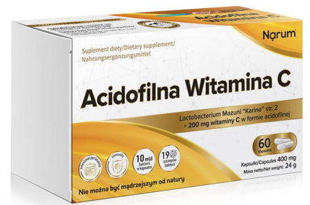 Acidophiles Vitamin C 400 MG 60 Kapseln - VITAWAY