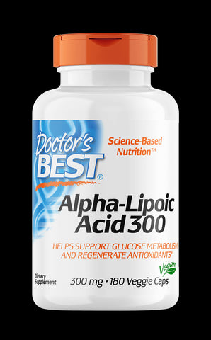 ALA Alpha-Liponsäure 300 MG 180 Kapseln DOCTOR'S BEST