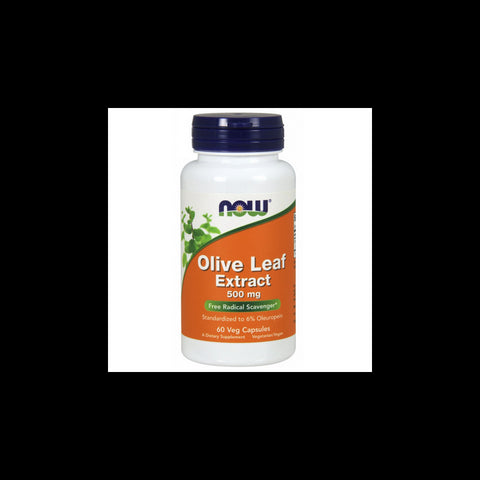 Olivenblattextrakt standardisiertes Olivenblatt 500 MG 60 Kapseln NOW FOODS