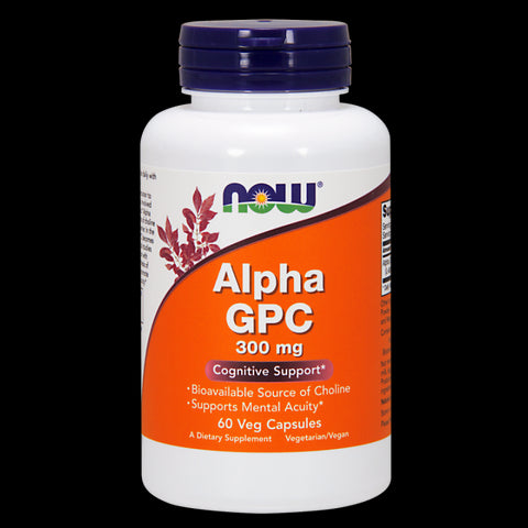 Alpha gpc 300 MG Lalphaglycerylphosphorylcholin 60 Kapseln NOW FOODS