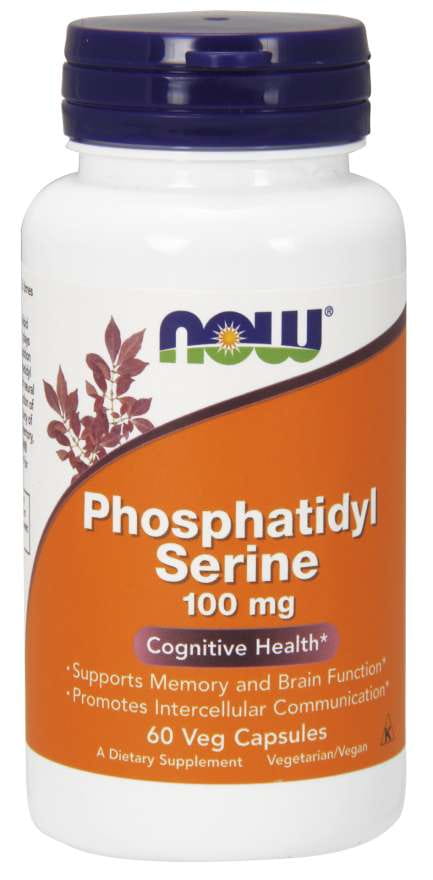 Phosphatidylserin Phosphatidylserin 100 mg 60 Kapseln NOW FOODS