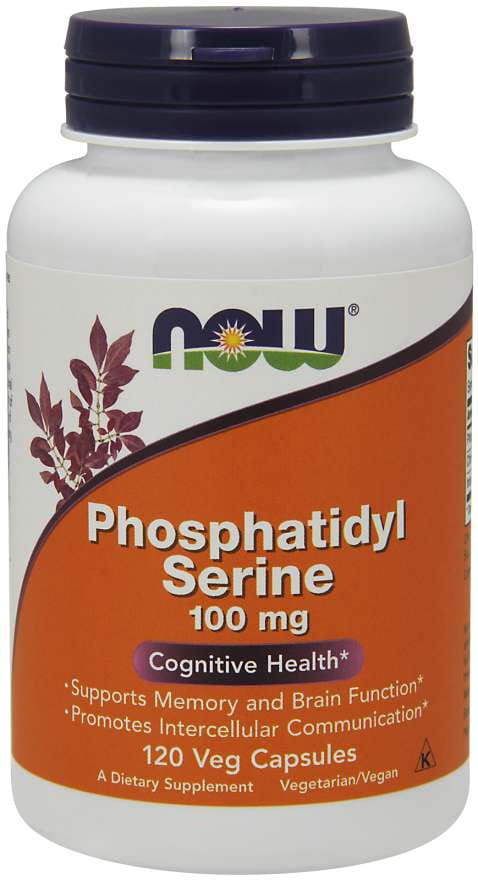 Phosphatidylserin Phosphatidylserin 100 mg 120 Kapseln NOW FOODS