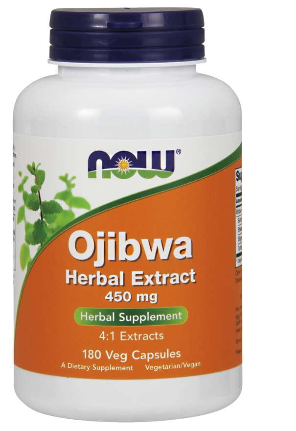 Ojibwa 450 MG Extrakt 4:1 180 Kapseln NOW FOODS