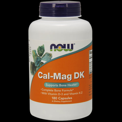 CALMag dk Calcium Magnesium Vitamin D3 und K2 180 Kapseln NOW FOODS