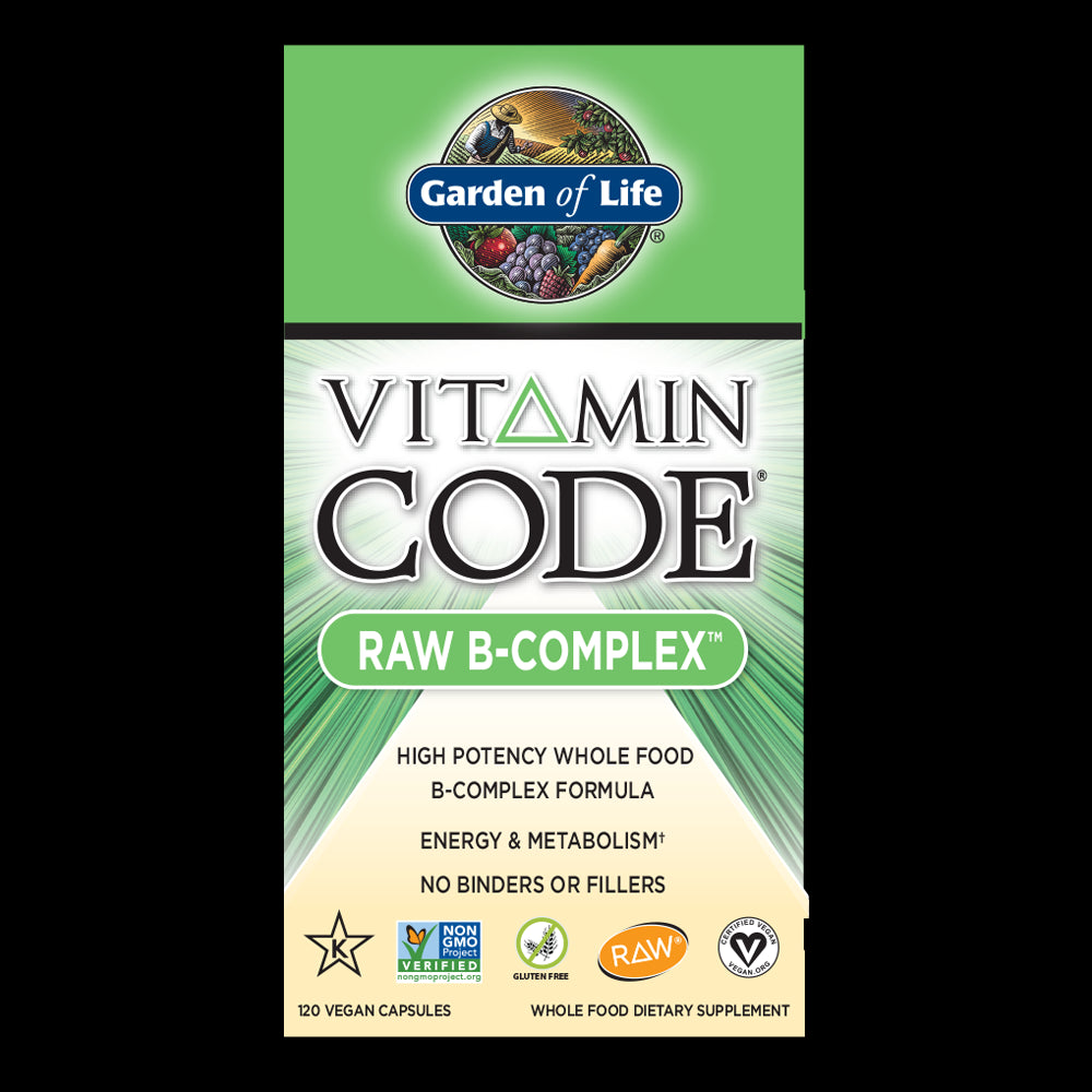 Vitamincode roh B-KOMPLEX 120 Kapseln GARDEN OF LIFE