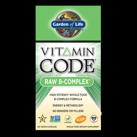 Vitamincode roh B-KOMPLEX 120 Kapseln GARDEN OF LIFE