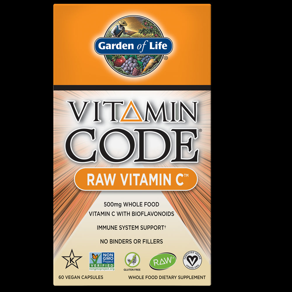 Vitamincode rohes Vitamin C 60 Kapseln GARDEN OF LIFE