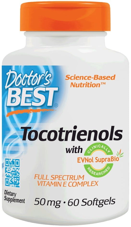 Tocotrienol evnol supraBIO Vitamin E 60 Kapseln DOCTOR'S BEST