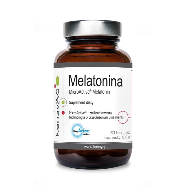 Melatonin mikroaktiv 60 Kapseln KENAY