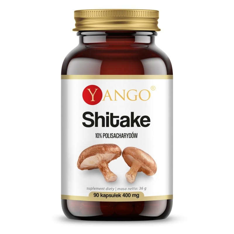 Shitake-Extrakt 10 % Polysaccharide 90 Kapseln YANGO