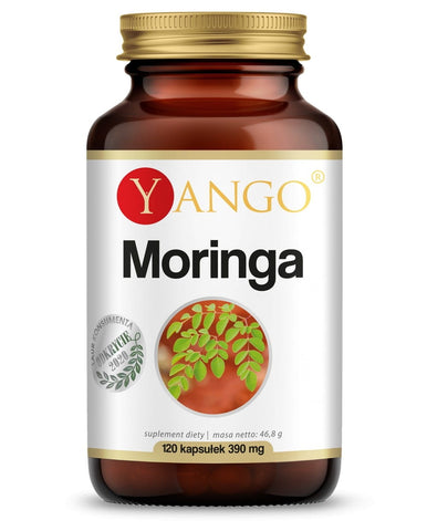 Moringa-Blätter-Pulver 120 Yango-Kapseln