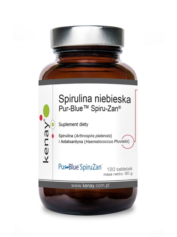 Spirulina pur - blauer Spiru - mit 120 KENAY-Tabletten