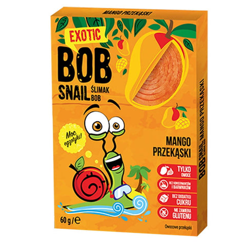 Mango-Snack ohne Zuckerzusatz 60g BOB SNAIL