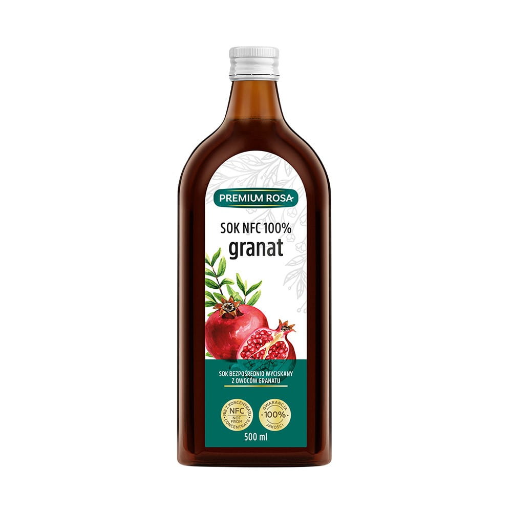 Granatapfelsaft 100% 500 ml PREMIUM ROSA