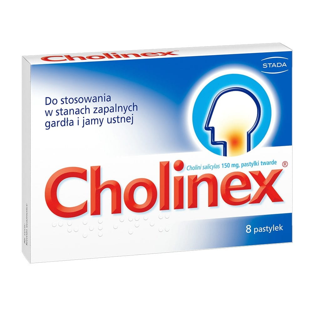 Cholinex für den Hals von 8 Lutschtabletten