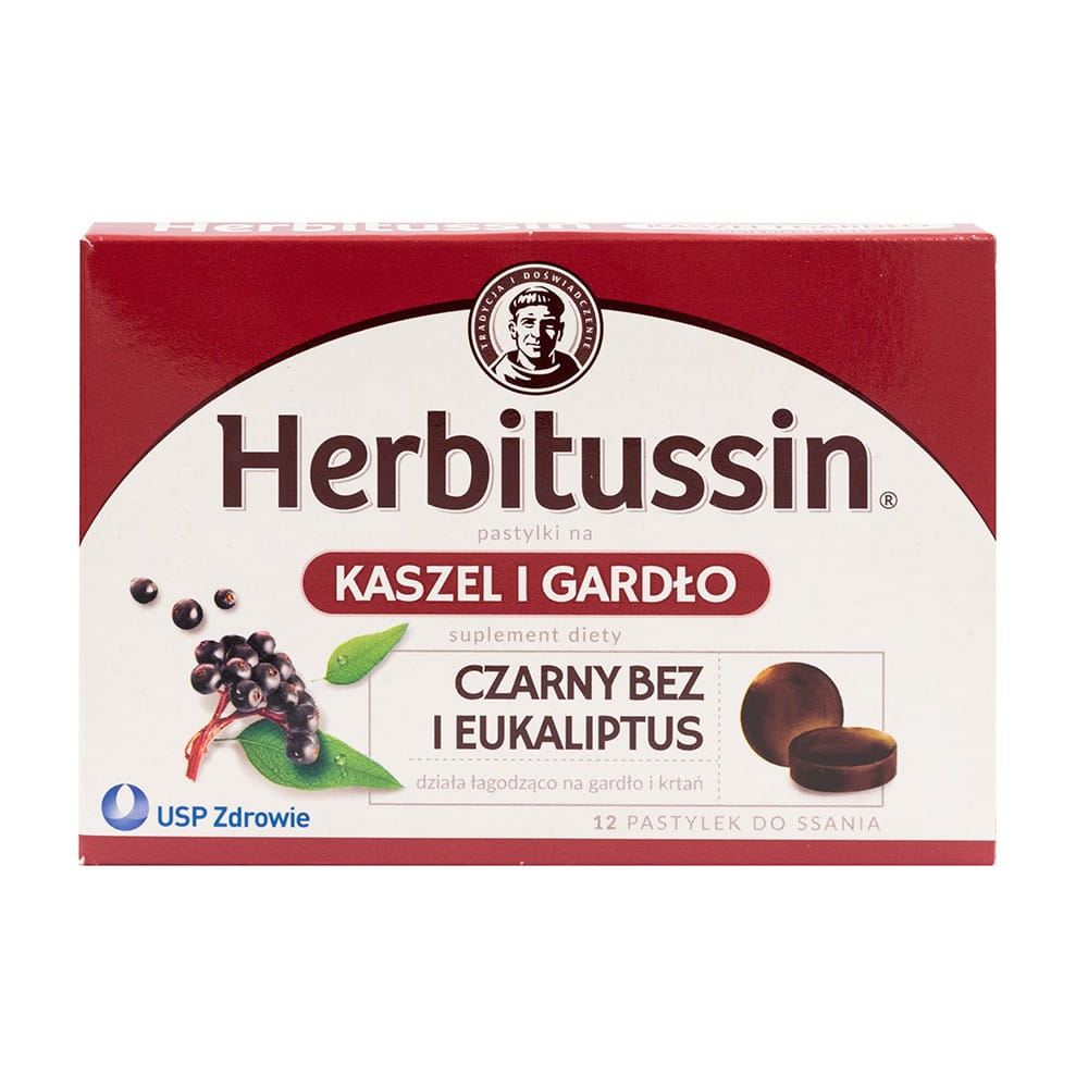 Husten und Rachen 12 Tabletten Herbitussin