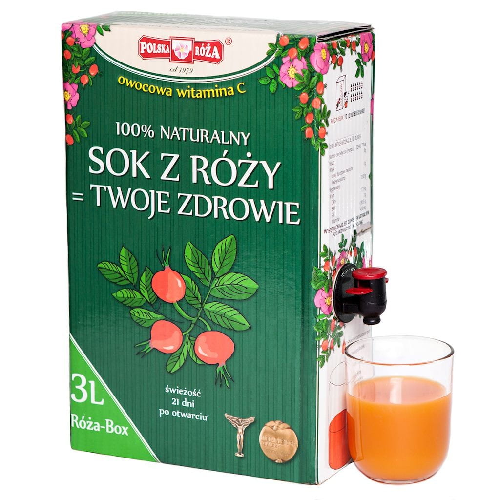 Rosenbox Vitamin C 100% Frucht 3l POLNISCHE ROSE