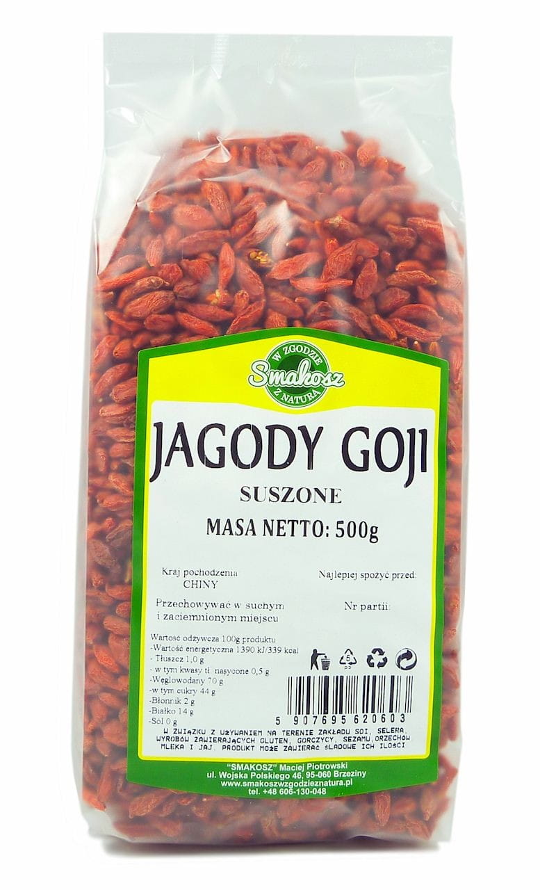 Getrocknete Goji-Beeren 500g KÖSTLICH