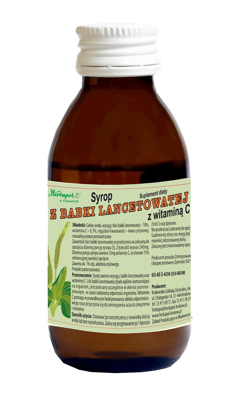 Kochbananensirup mit Vitamin C 100ml HERBAPOL