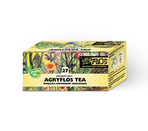 27 Agryflos Tea Fix 25 x 2g - Immunität des Organismus herba - FLOS