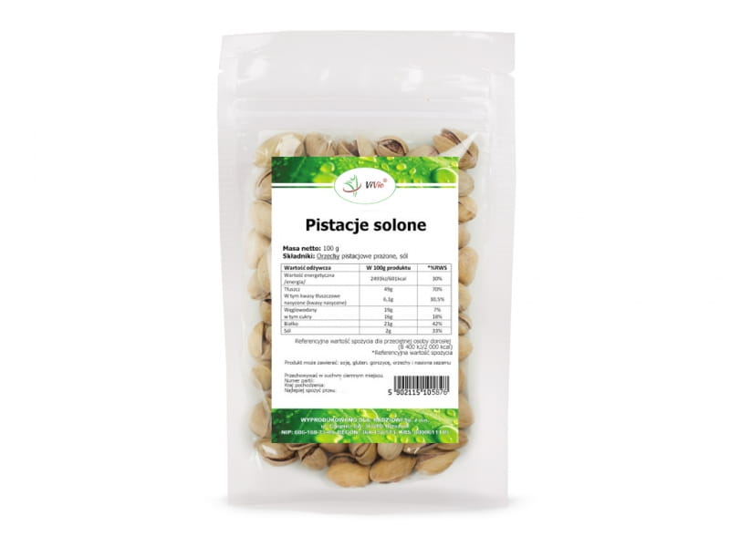 Salted pistachios 100g - VIVIO