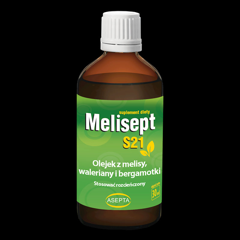 Melisept s21 30ml - huile de mélisse, valériane et bergamote ASEPTA
