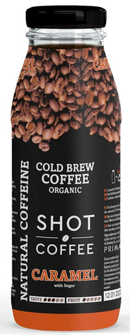 Cold Brew Cold Brew Coffee with caramel flavor BIO 175 ml - PRIMABIOTIC