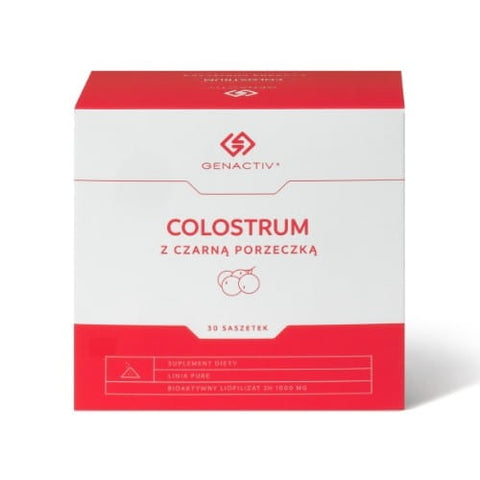 Colostrum au cassis 30 sachets 90 g - GENACTIV