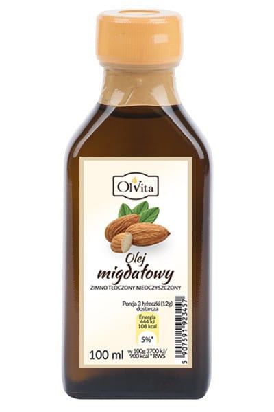 Mandľový olej, za studena lisovaný 100ml OLVITA