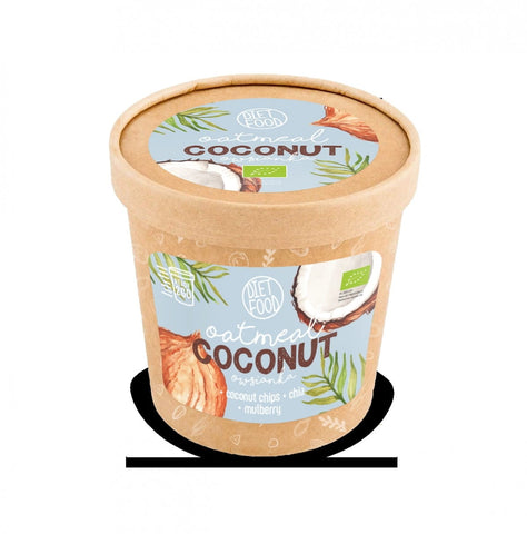 Rolled oats with coconut 70g ECO DIET - FOOD