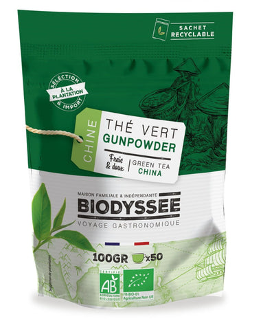 Té verde pólvora 100g ECO BIODYSSEE