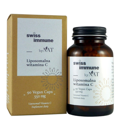 Liposomal Vitamin C 550mg 90 Capsules Swiss Immun NAT