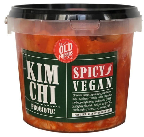 Kimchi vegano picante 900g OLD FRIENDS