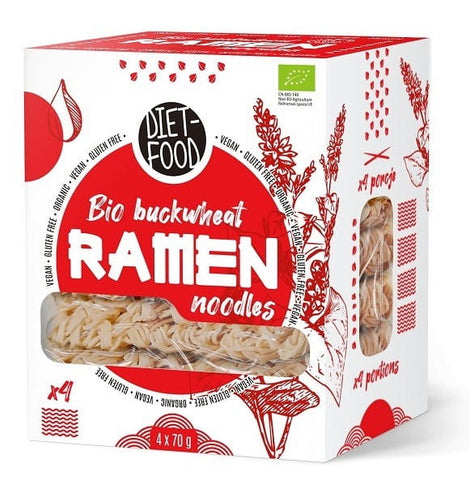 Pohánkové rezance ramen bez lepidla BIO 280 g DIÉTNE POTRAVINY