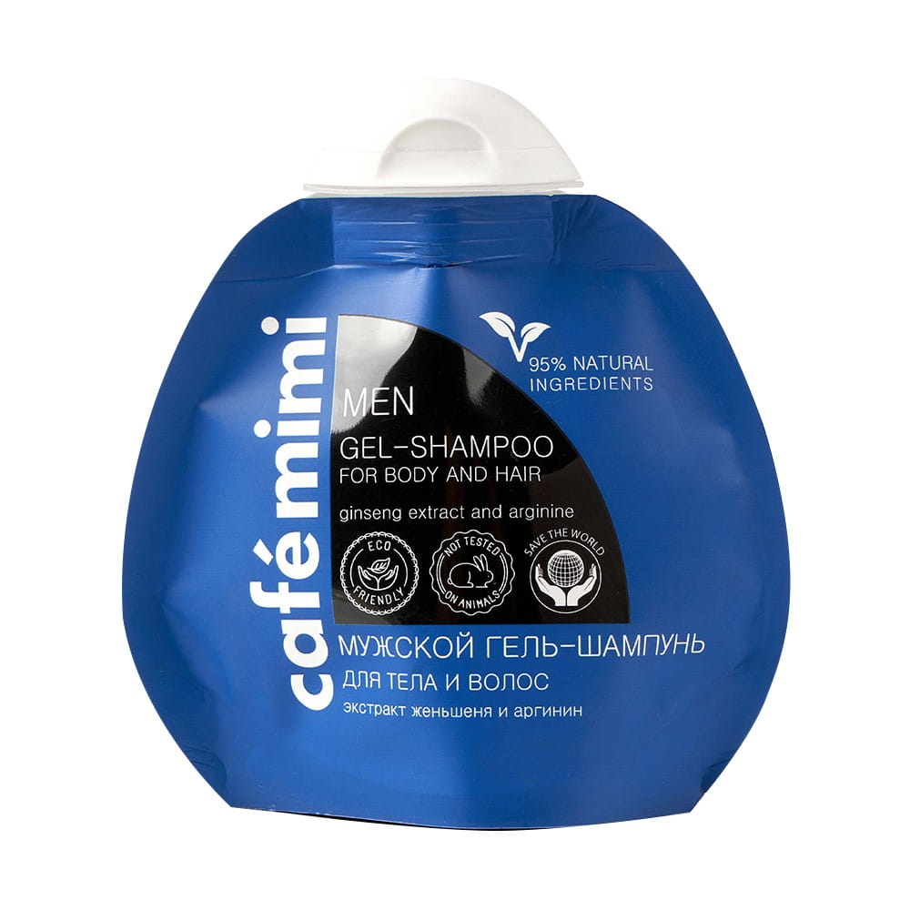 Champú - gel para el cabello para hombres ginseng 100 ml CAFEMIMI