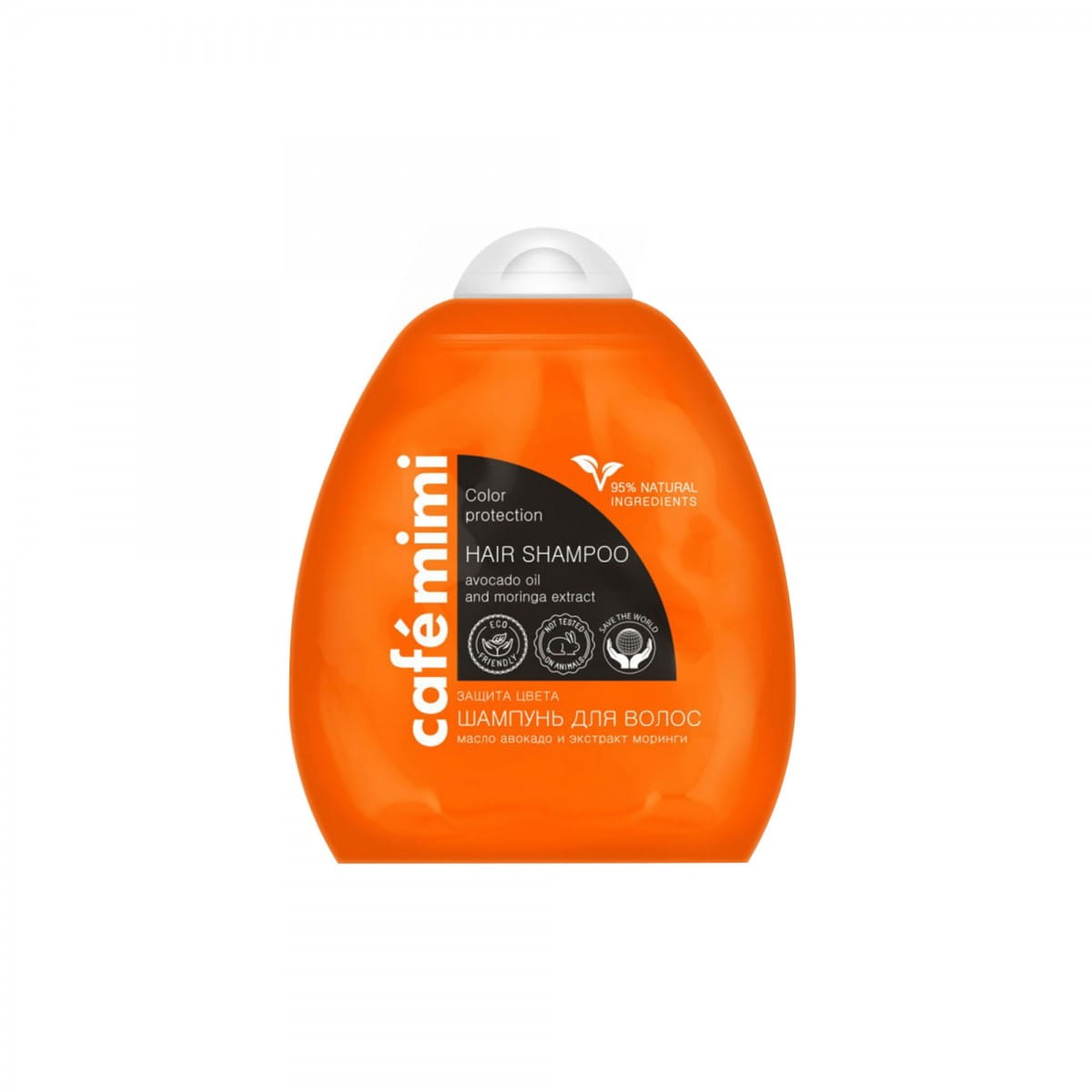 Champú para el cabello, protección del color 250 ml CAFEMIMI